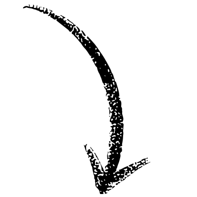 Arrow pointing to categories
